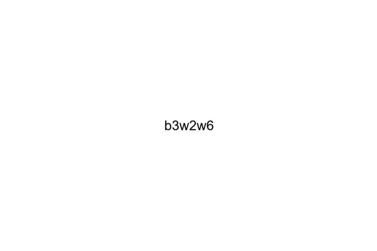 b3w2w6