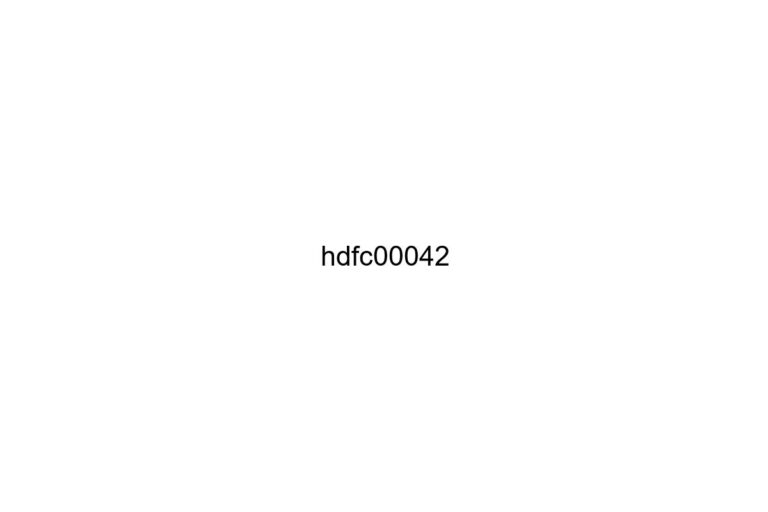 hdfc00042