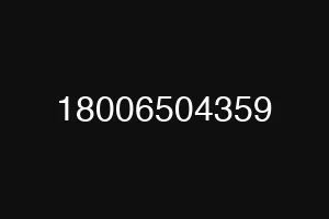 18006504359