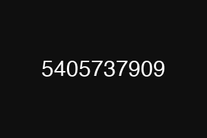 5405737909