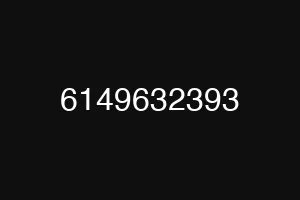 6149632393