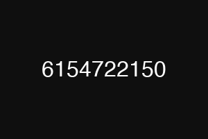 6154722150
