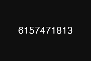 6157471813