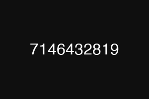 7146432819