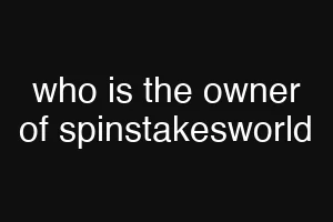 who is the owner of spinstakesworld